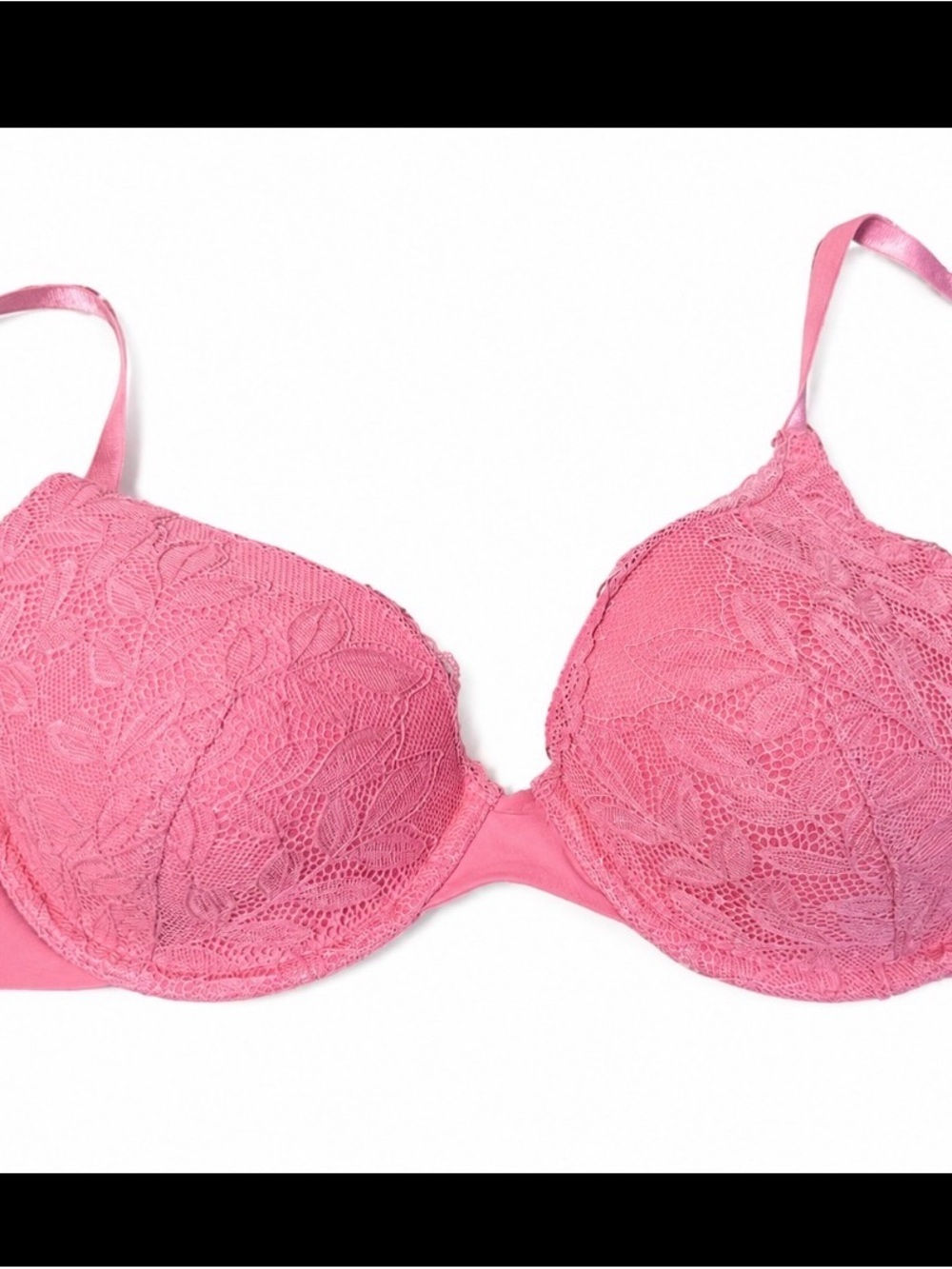Maiden Form Pink Lace Underwire Bra - Women's Intimates 38B